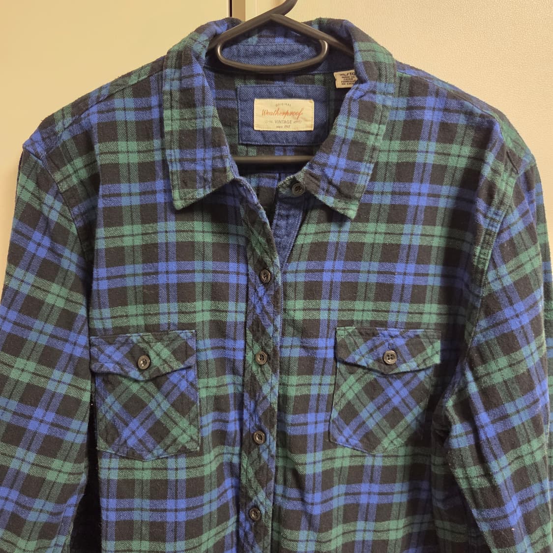 Weatherproof 아메리칸 플란넬 체크셔츠 L(100) 상품이미지2