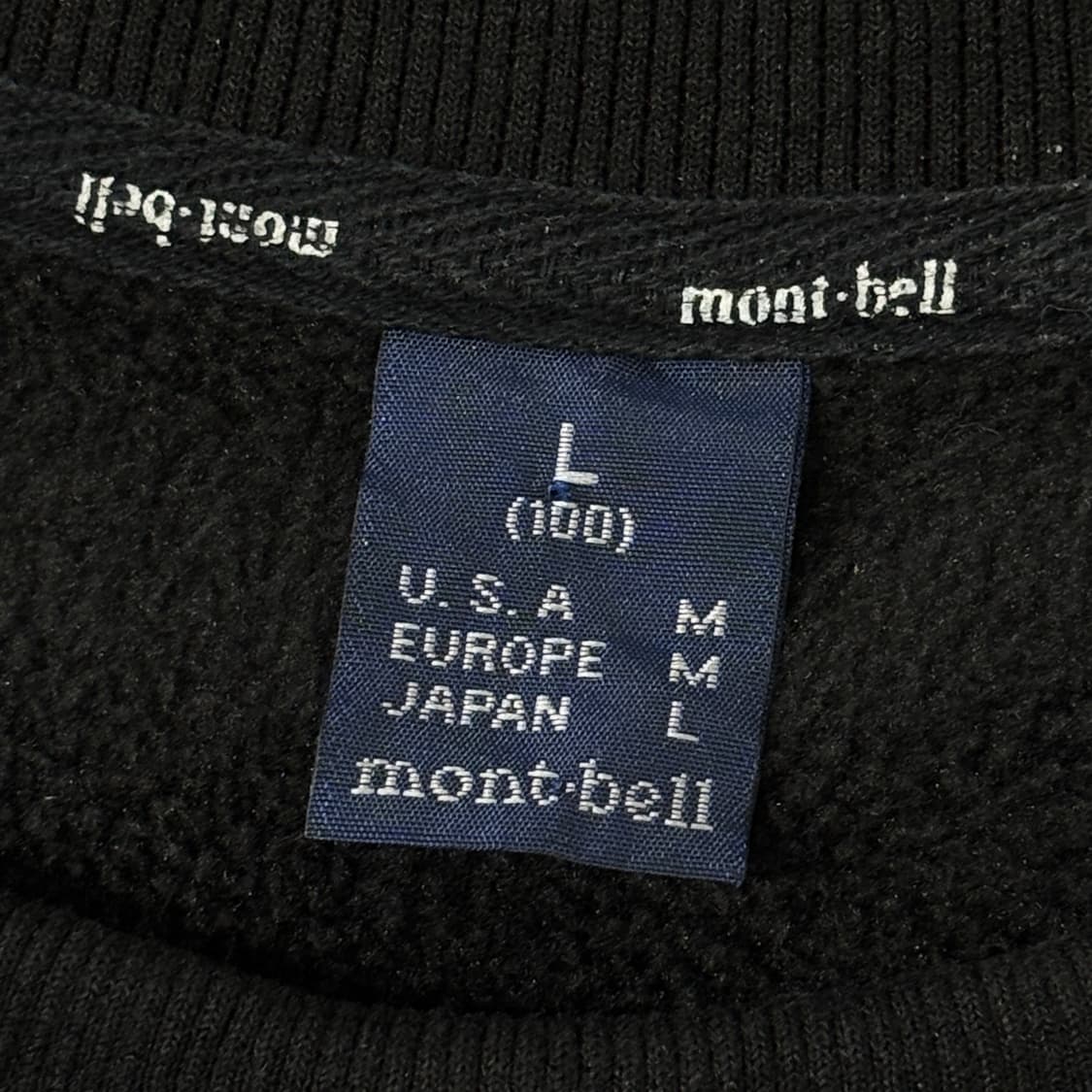 몽벨 오버핏 맨투맨 상품이미지3