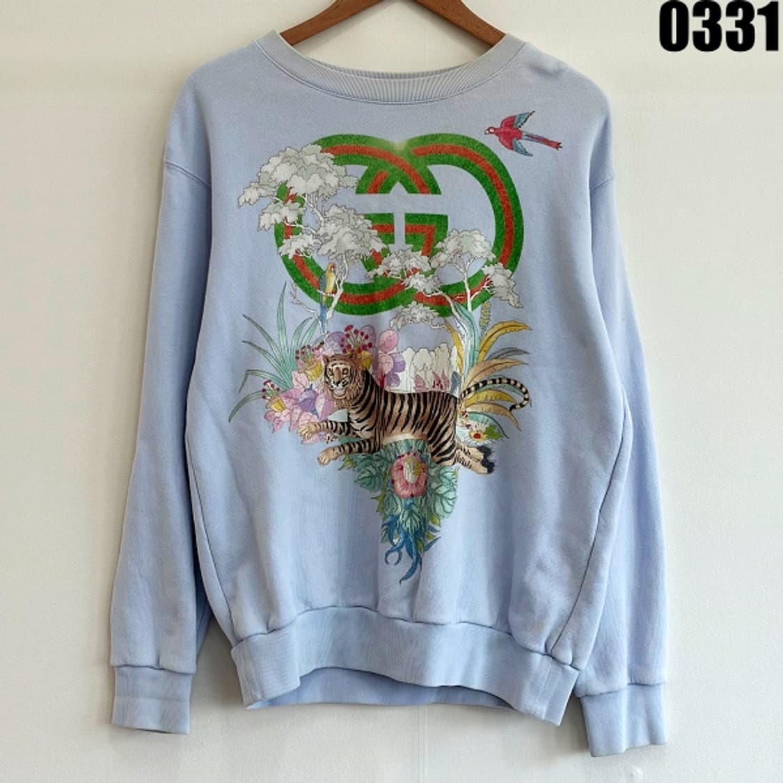 구찌 타이거 프린팅 스웻셔츠 XS 0331 상품이미지1