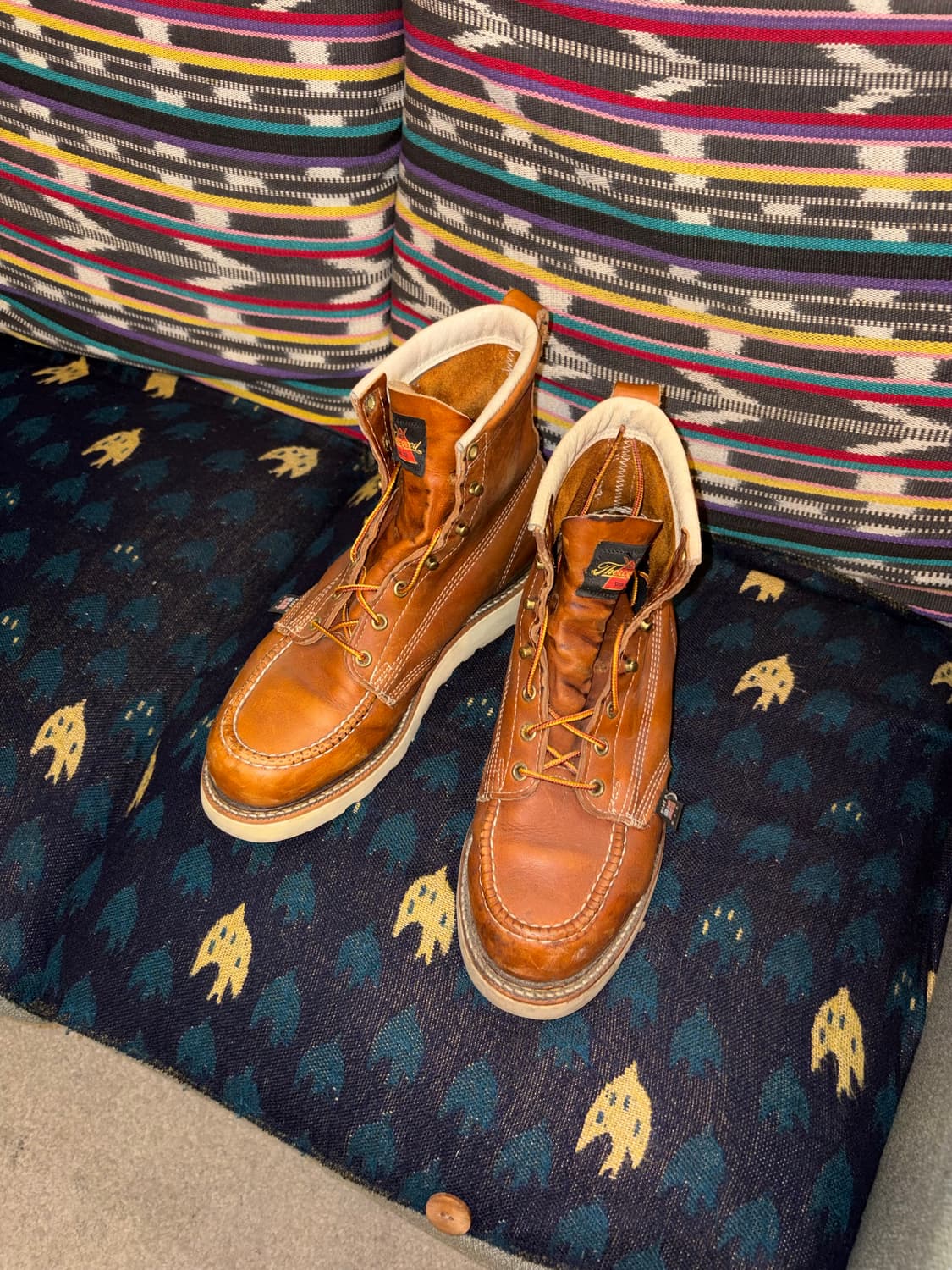 Thorogood USA moc toe leather boots 10D 상품이미지4