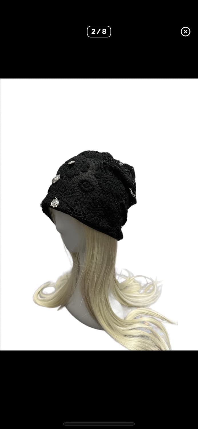 팬던트 레이스 롱비니 상품이미지2