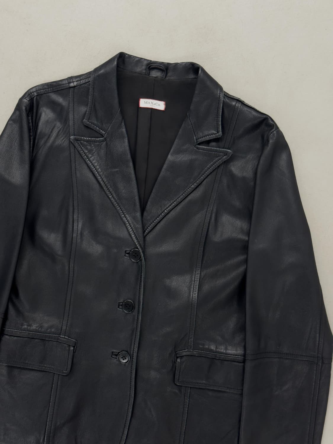 막스마라 레더 자켓 상품이미지2