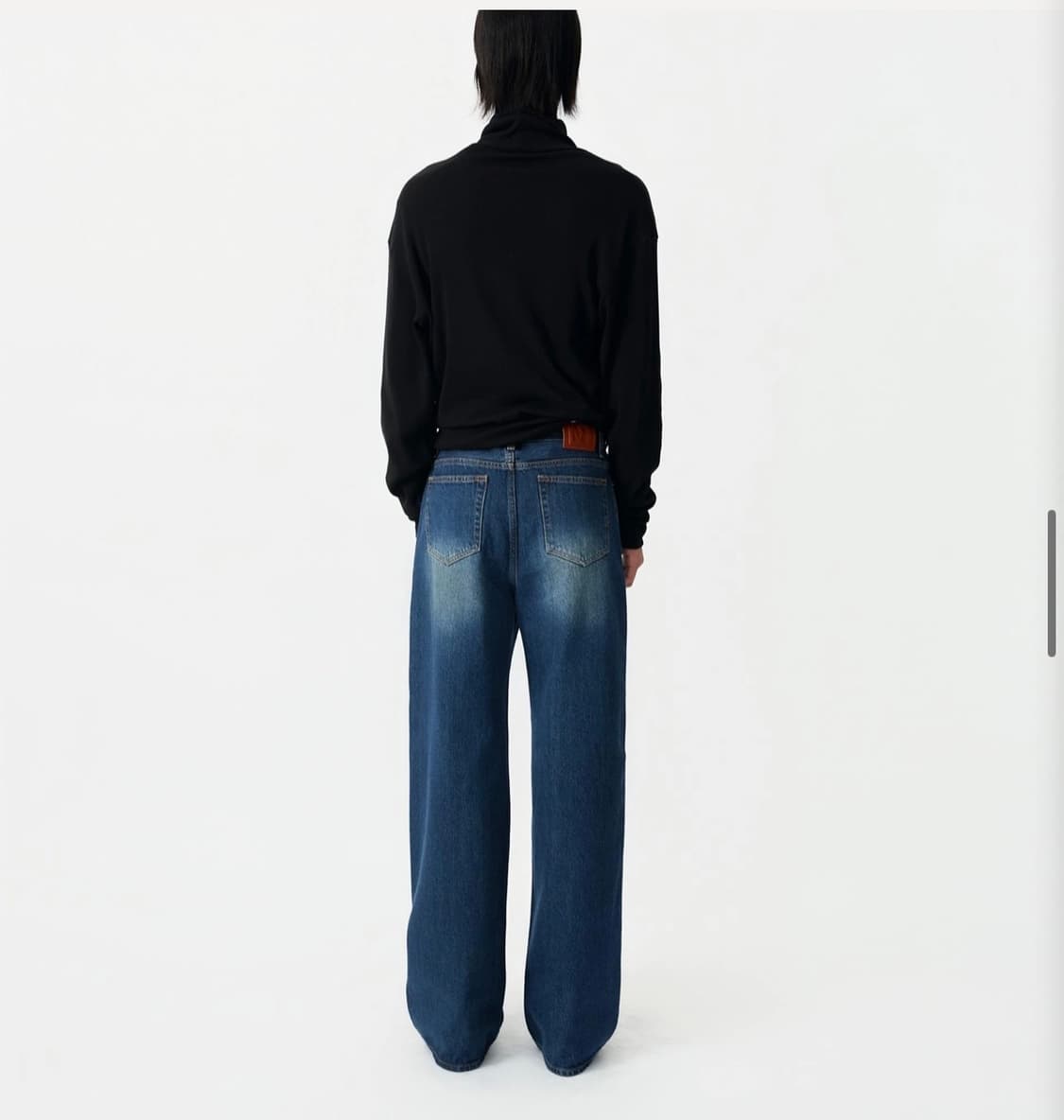 중청 와이드 데님 팬츠 판매합니다 상품이미지2