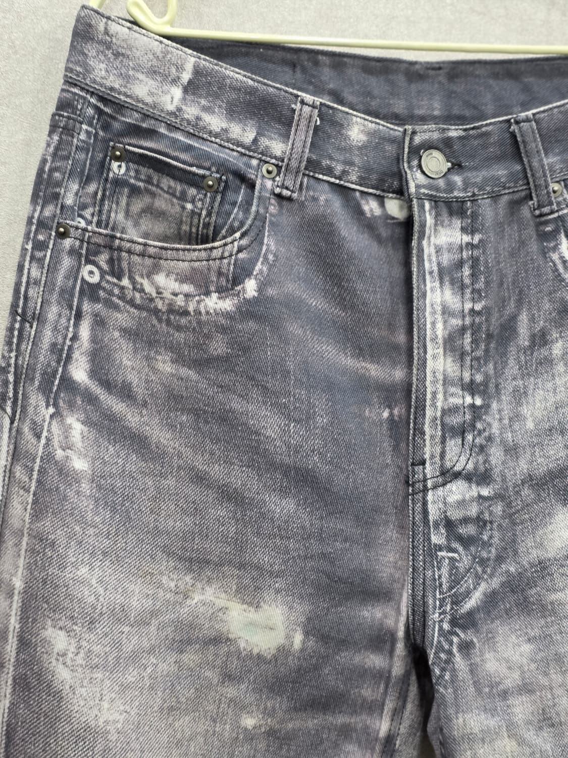 DNSR 그레이 워싱 데님 팬츠 상품이미지5