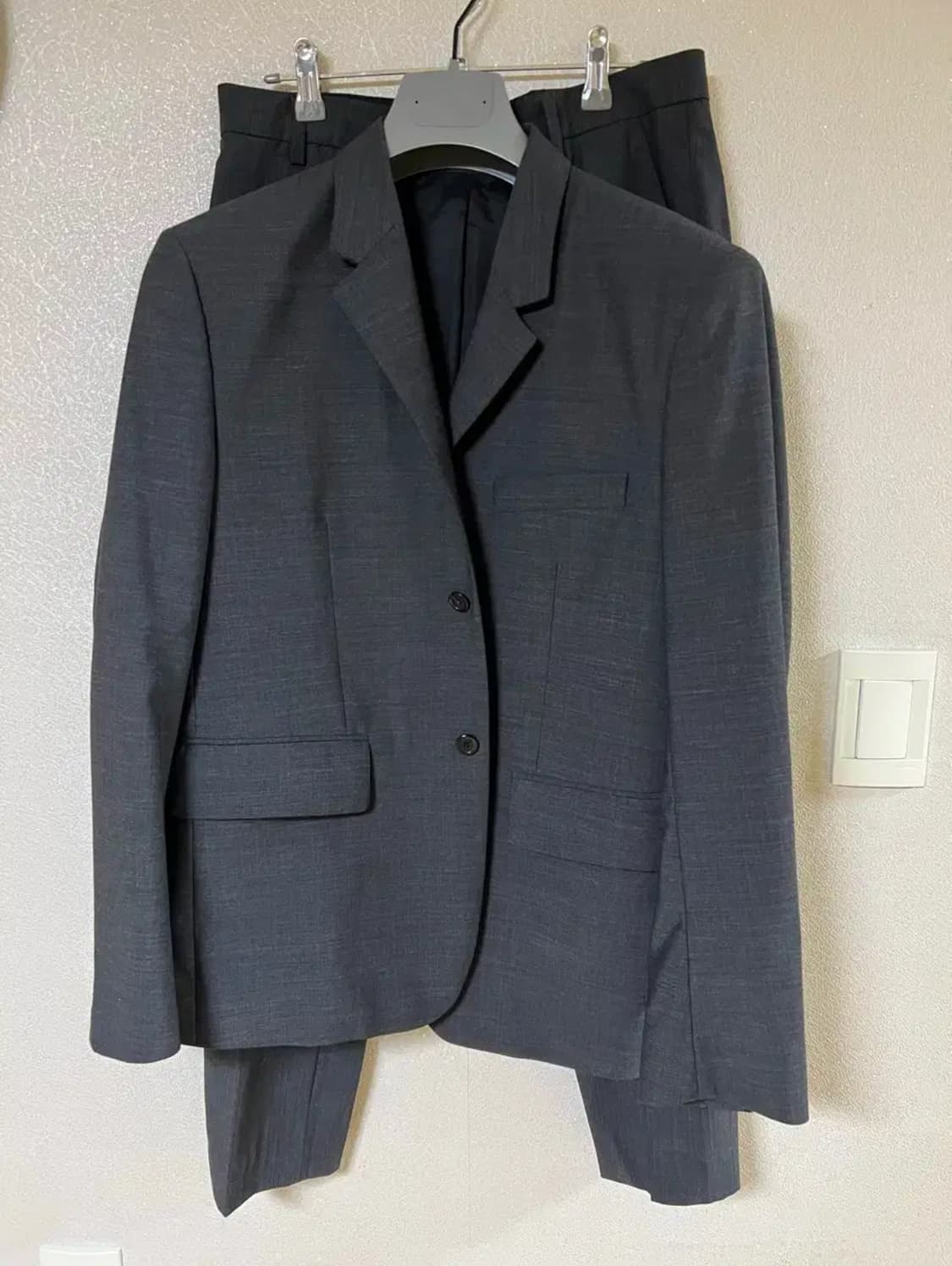 mngu/17ss 그레이 셋업/M,S 상품이미지1