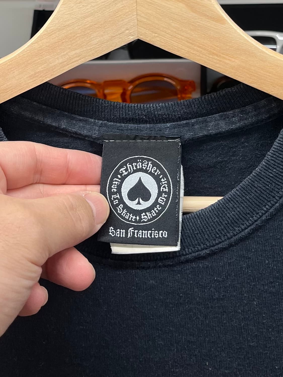 [90] 트레셔 플레임로고 반팔티 상품이미지3