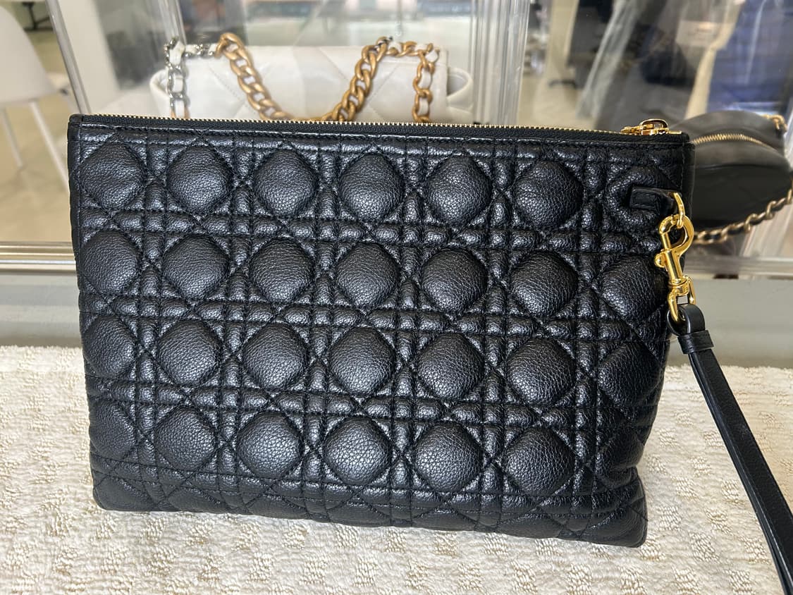 [정품/중고] 디올 까로 데일리 파우치 클러치 상품이미지3