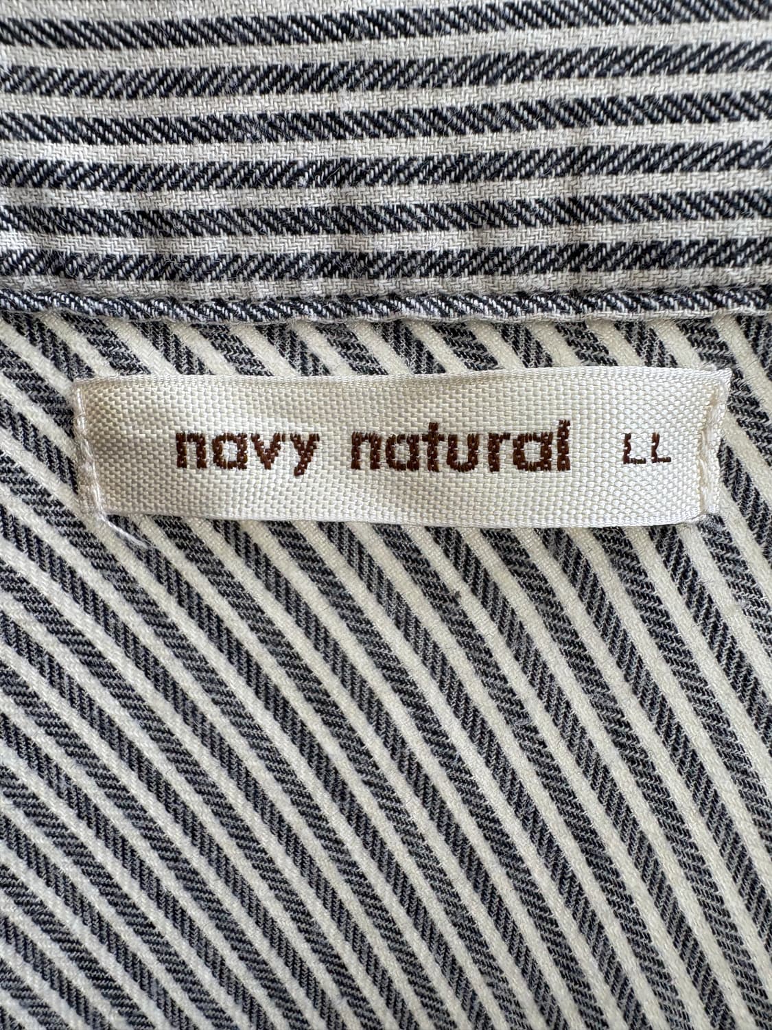 NAVY NATURAL 긴팔티셔츠 상품이미지6