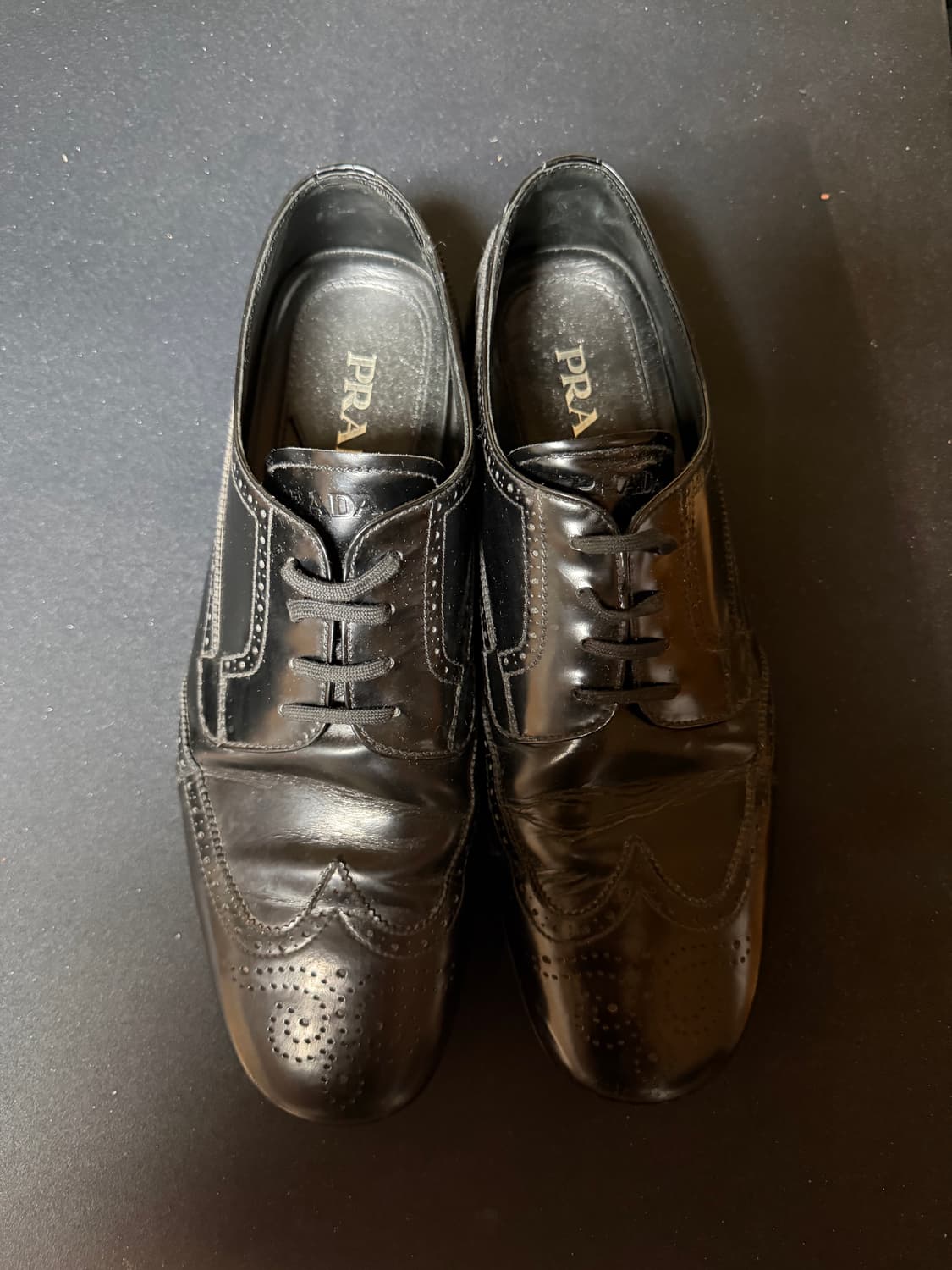 Prada 00s low flat classic shoes 상품이미지1