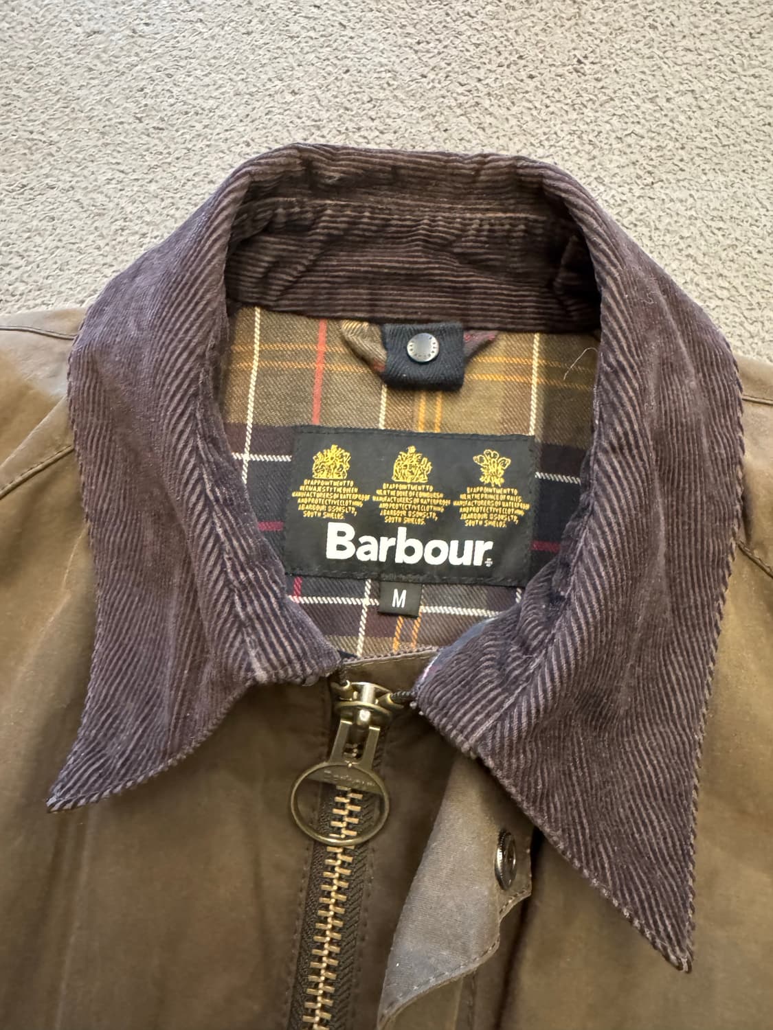 바버 뷰포트 왁스드 자켓 처분  상품이미지3