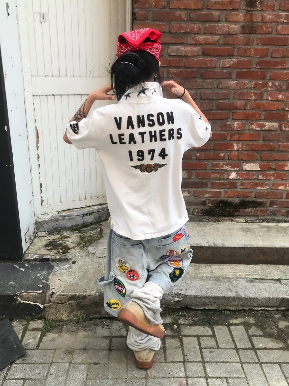 Vanson Leathers PK T-shirt 상품이미지2