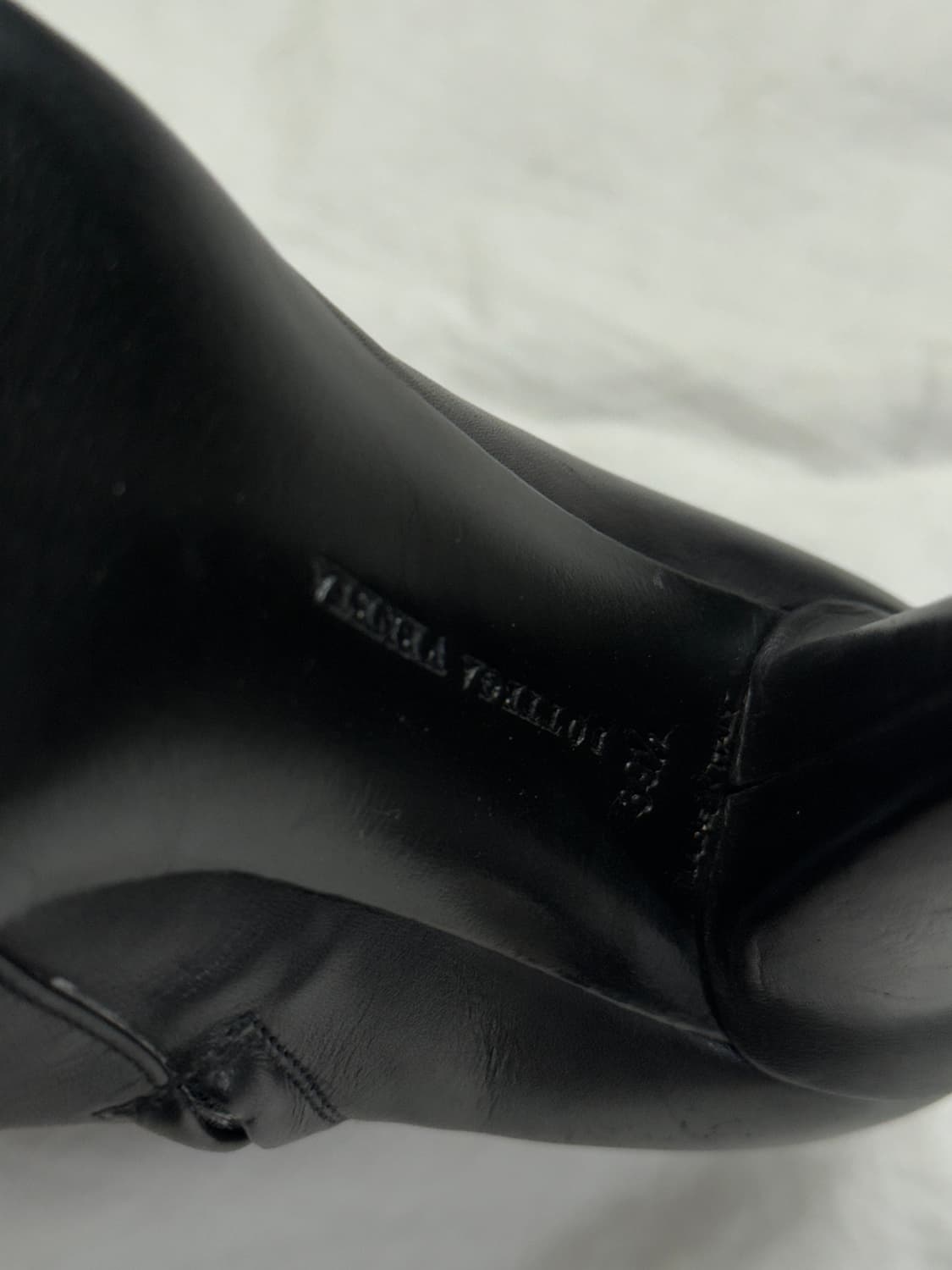 보테가 베네타 램스킨 사이드지퍼 앵클부츠 상품이미지4