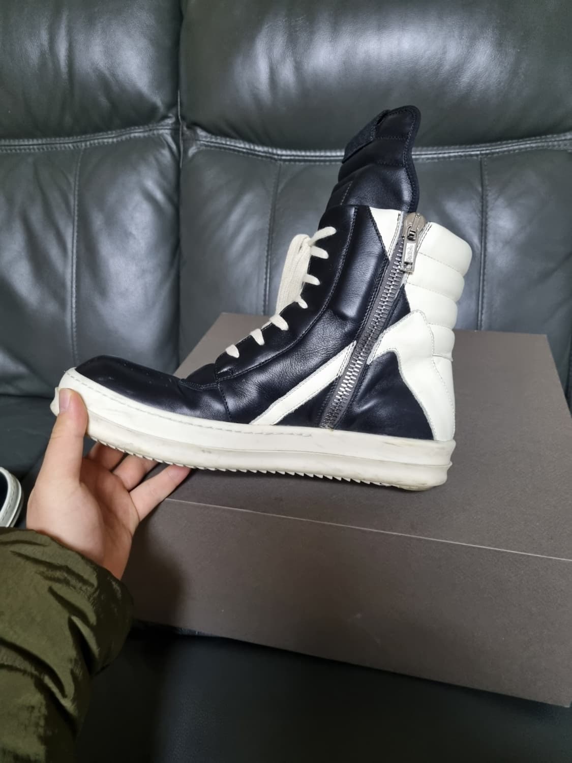 릭오웬스 지오바스켓 42사이즈 새상품급 팝니다 상품이미지6