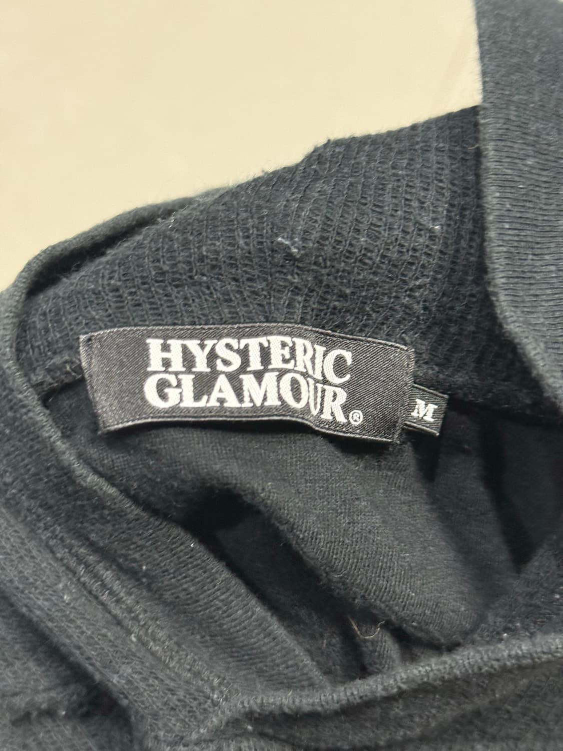 히스테릭 글래머 아카이브 히스걸 와플 니트 후드티 상품이미지3