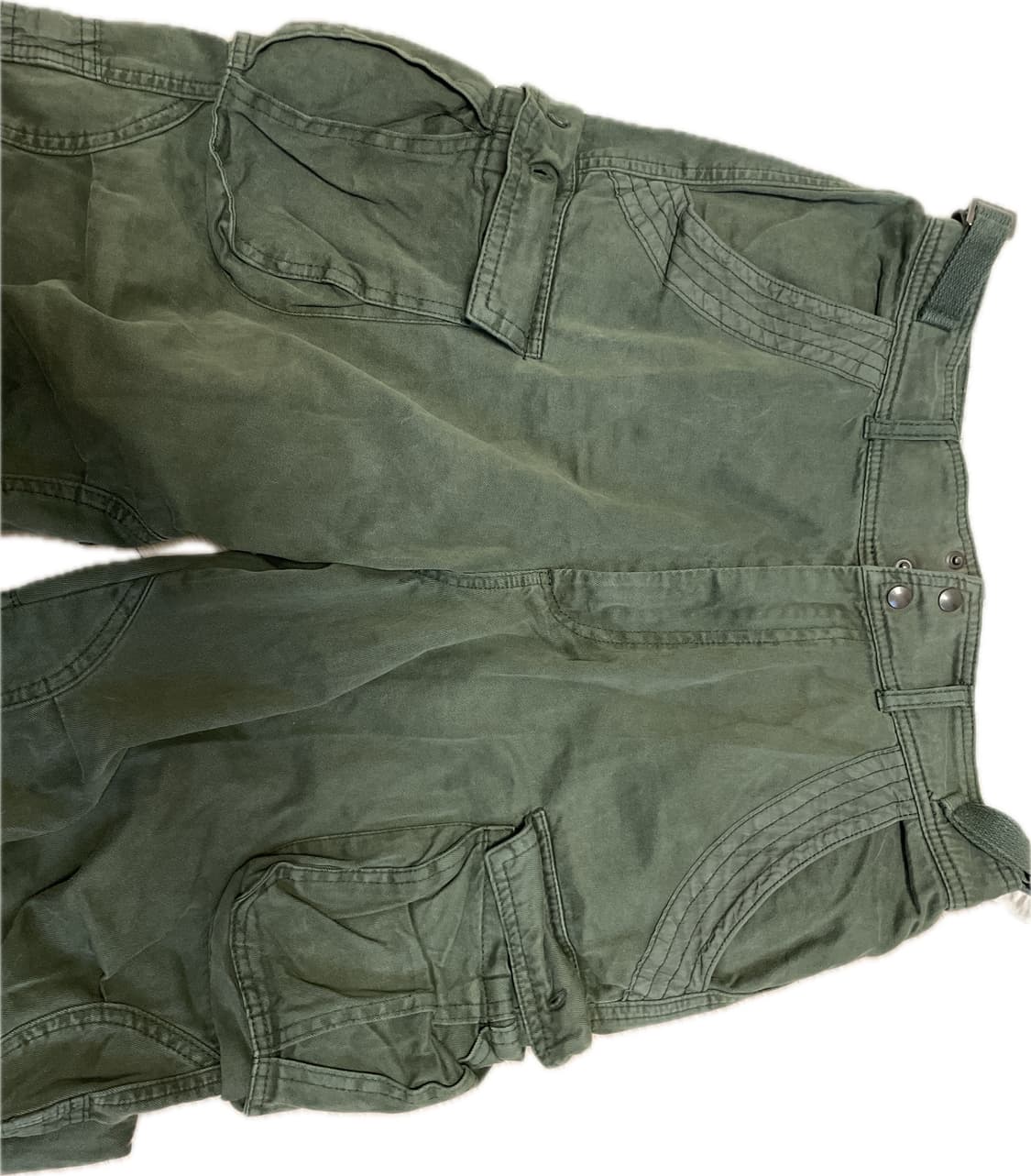 코이세이오 워시드 포켓팬츠 애쉬카키 상품이미지5