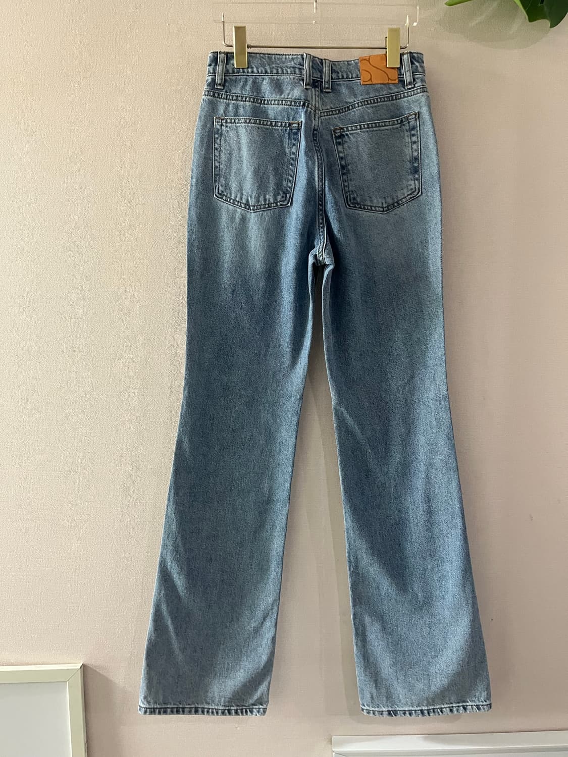 쏭스튜디오 세미부츠컷데님(1size) 상품이미지5