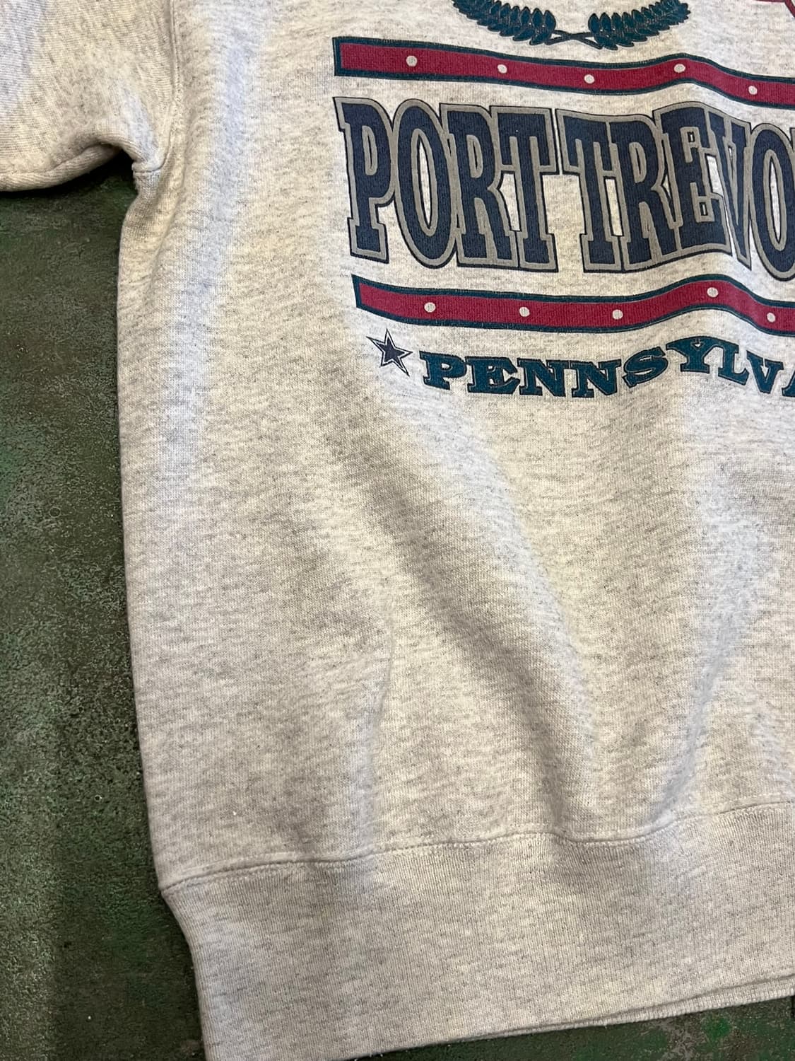 90's [L] 빈티지 헤인즈 맨투맨 USA 프린팅 맨투맨 스웻셔츠 상품이미지4