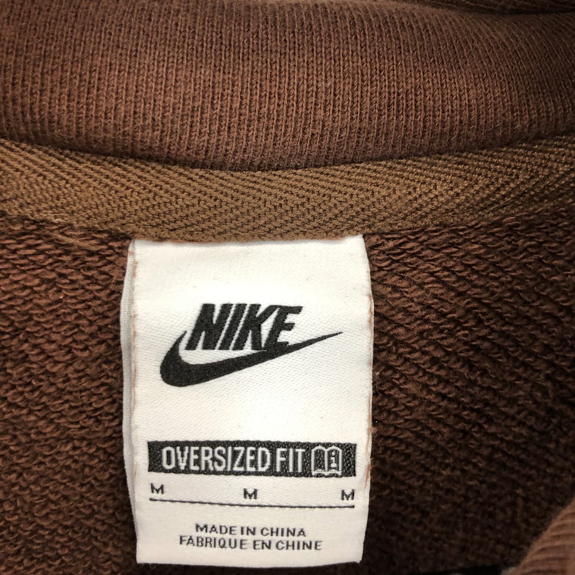 나이키 클럽 오버사이즈드 후드 M 상품이미지5