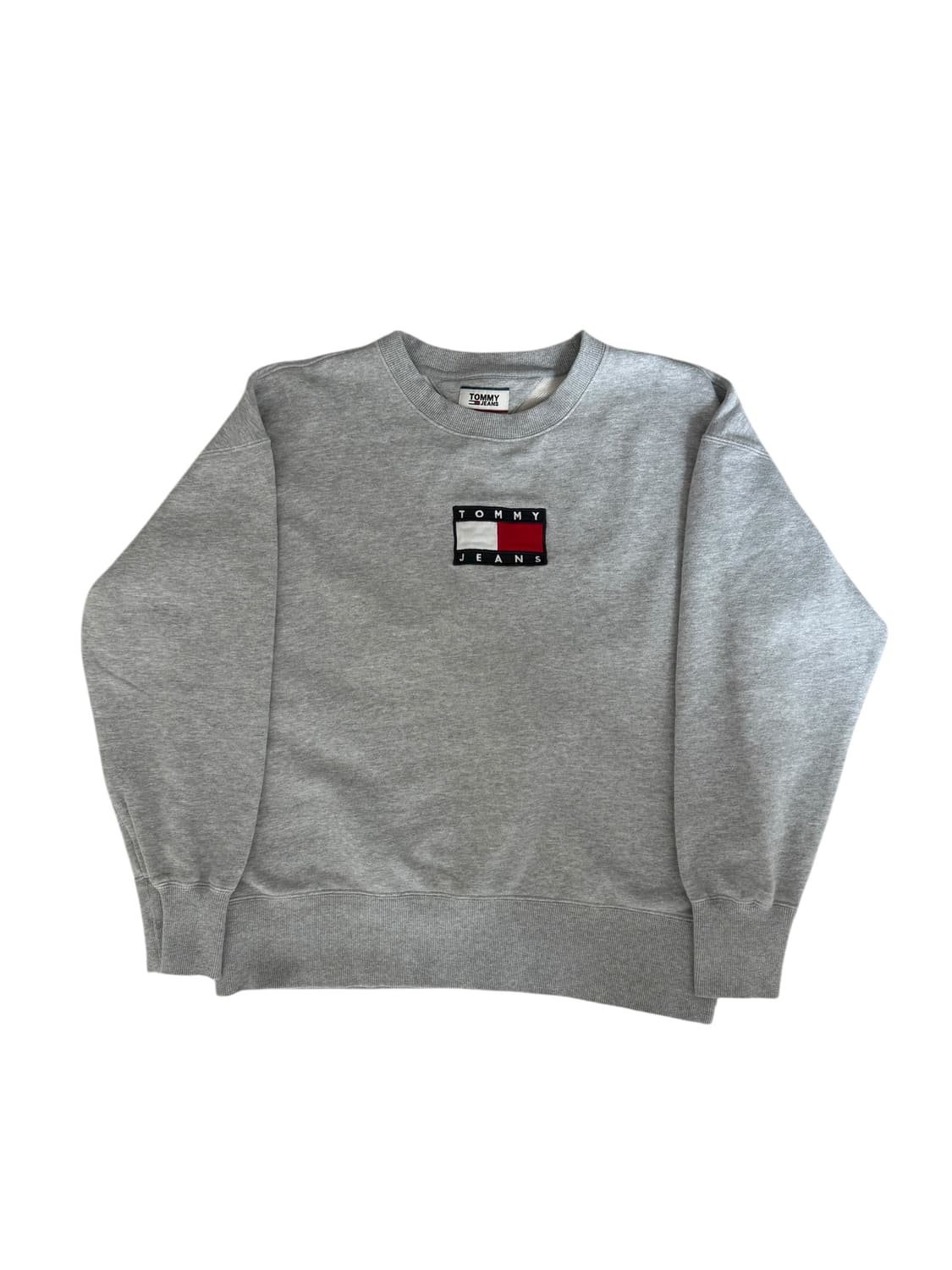 타미힐피거 로고 그레이 맨투맨 상품이미지5