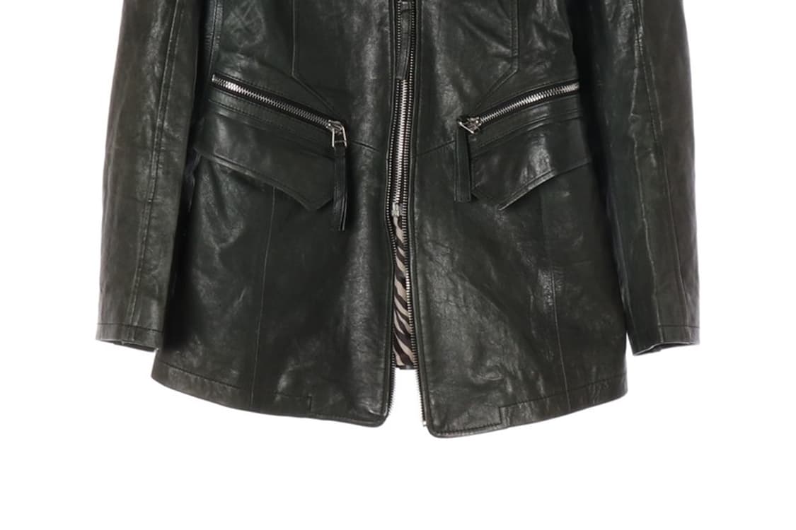 빈티지 양가죽 집업 자켓 55 상품이미지4