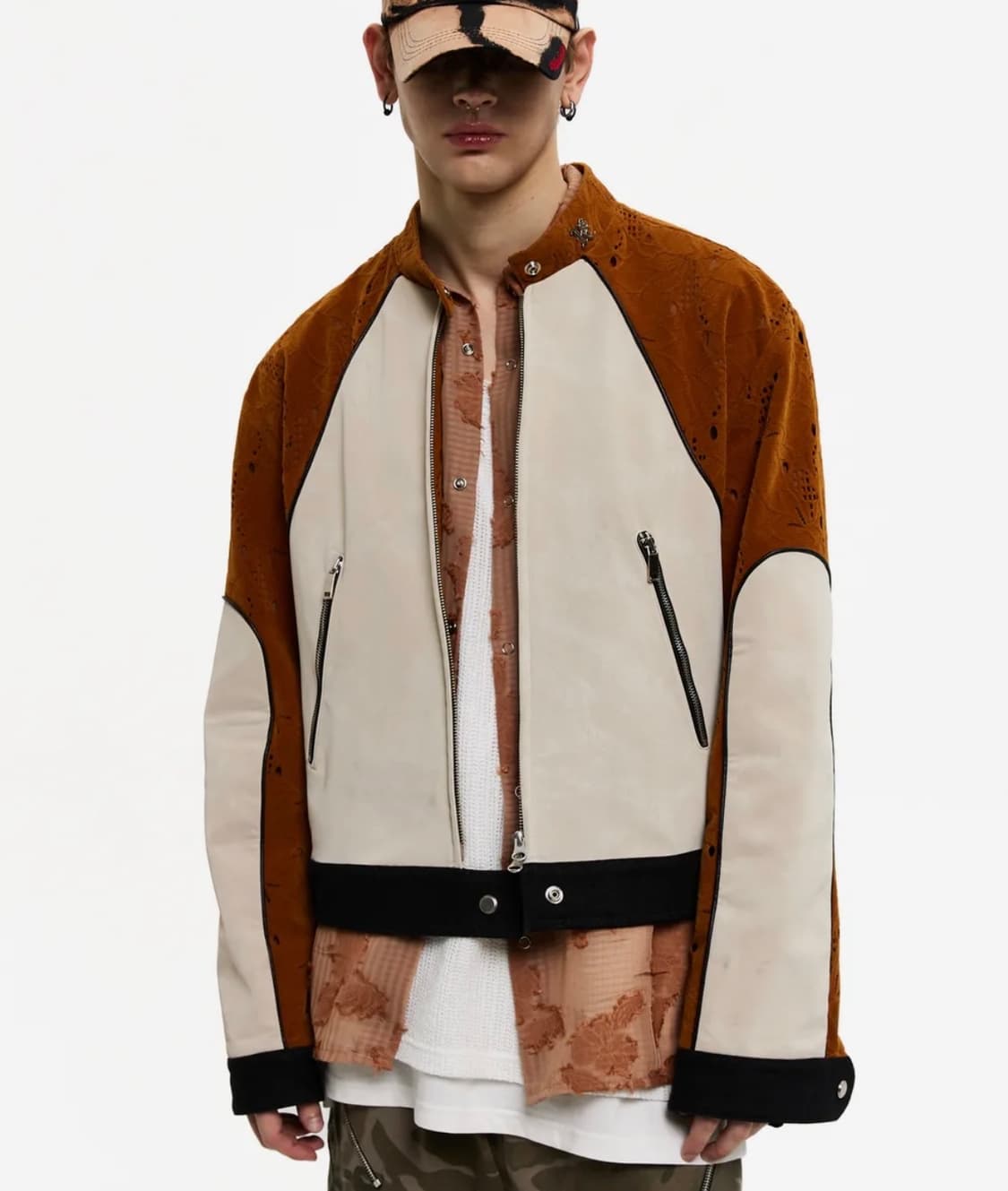 레더 바이크 자켓 상품이미지1