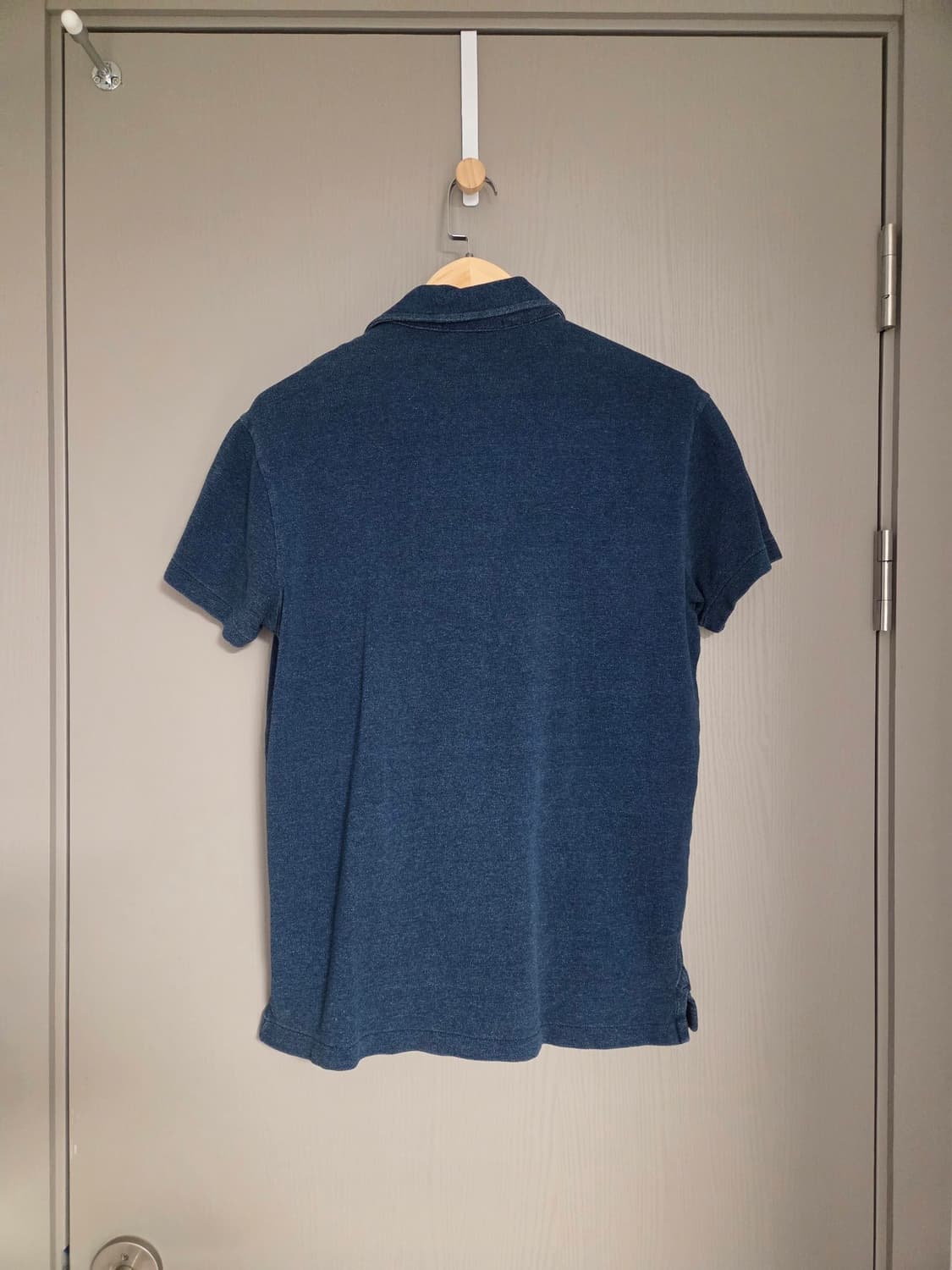 RRL 더블알엘 인디고 반팔 카라 티셔츠 M 상품이미지2