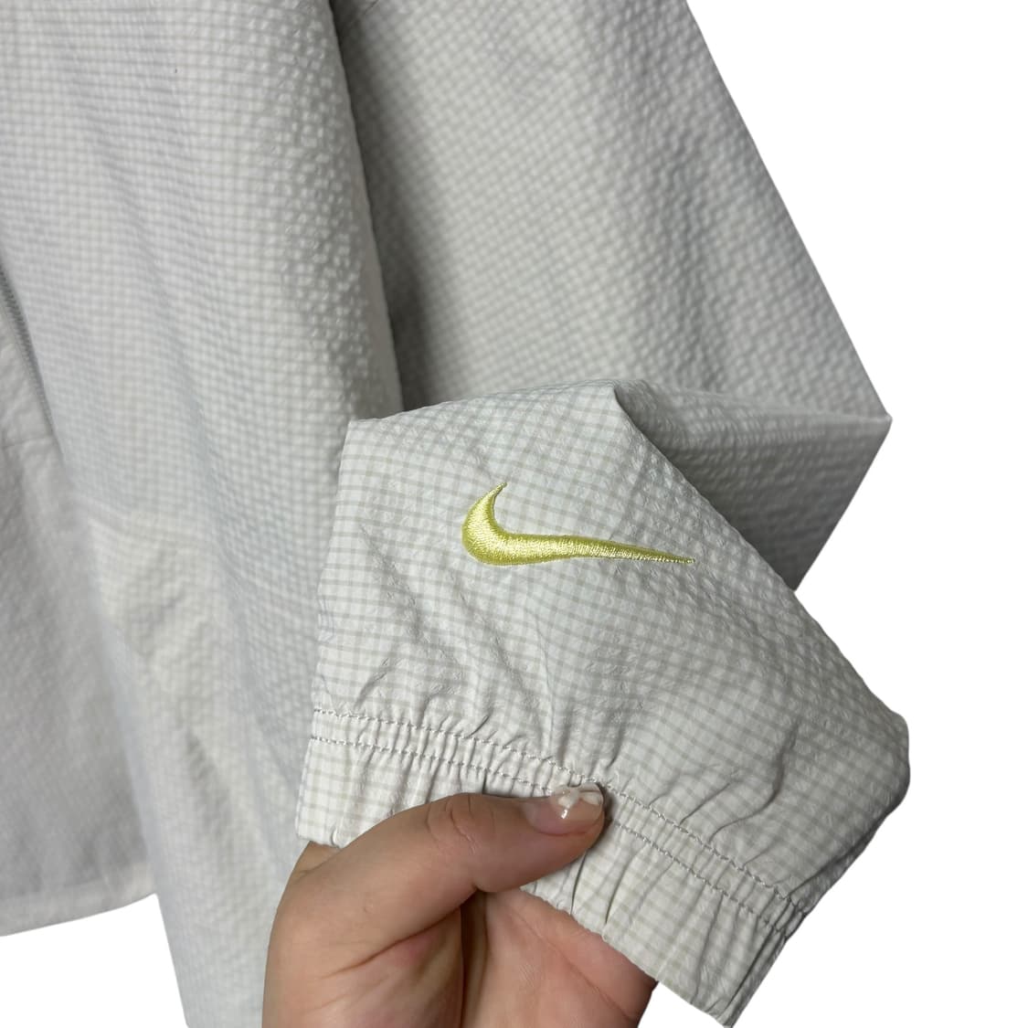 3868 나이키 그레이 로고 루즈핏 바람막이 상품이미지3