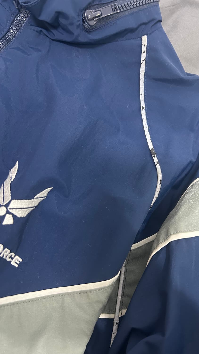 미 공군 윈드브레이커 자켓 상품이미지2