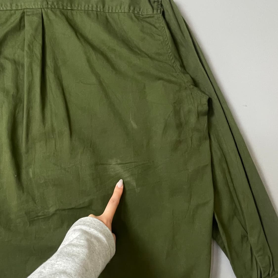 JPN 글러브하우스 어반가먼트 딥카키 워크셔츠 3XL 상품이미지7