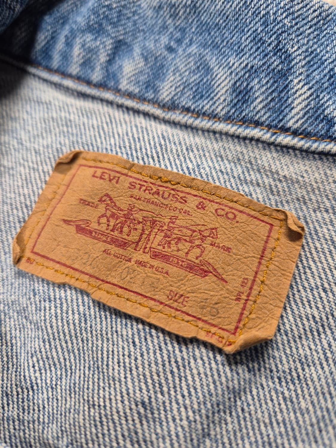 80s 미제 리바이스 트러커 상품이미지7