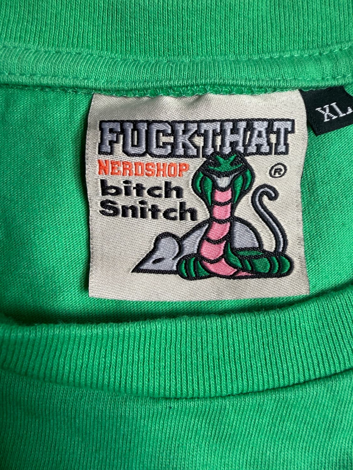 fuckthatnerdshop 퍽댓너드샵 드래곤 반팔 XL 상품이미지3