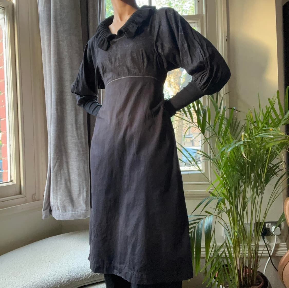 빈티지 cop copine 블랙 원피스 상품이미지4