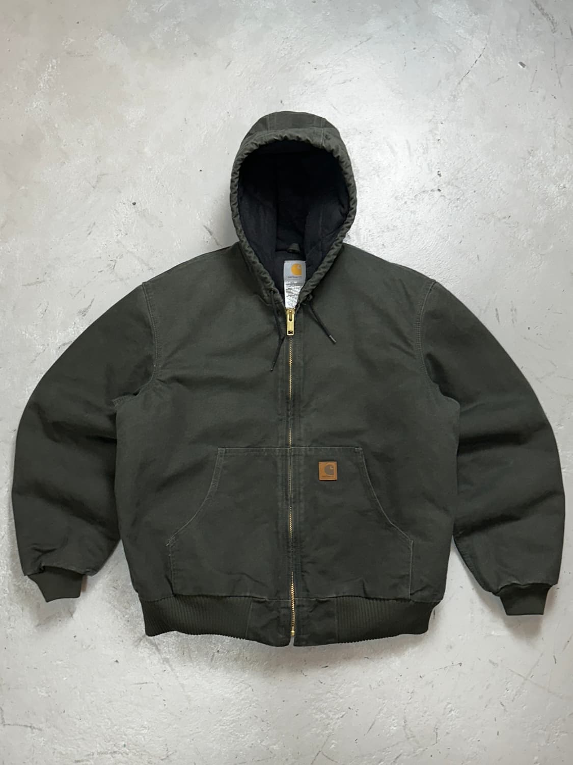 OG 칼하트 J130 액티브 자켓 칼하트 MOS 모스그린 상품이미지1