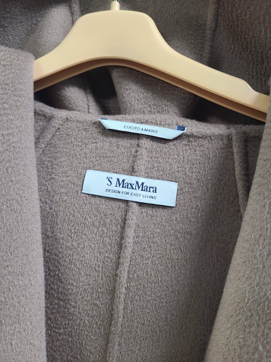 S막스마라 지블링 후드 캐시미어  코트 상품이미지2