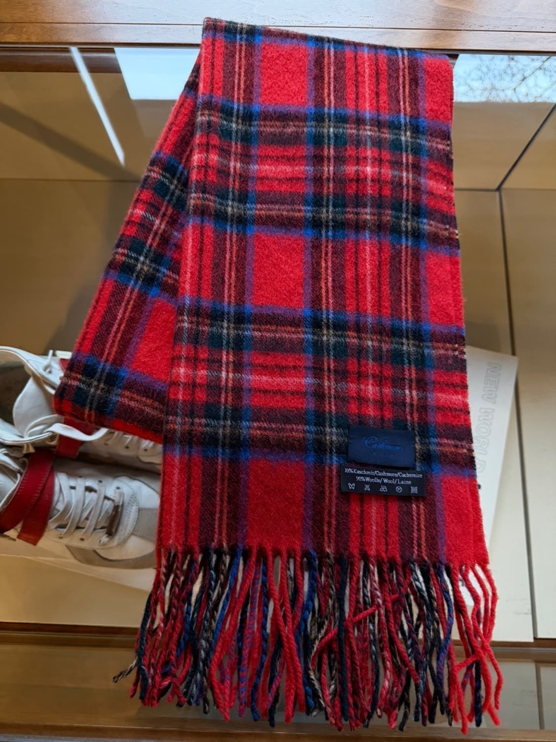 VTG 이탈리아 캐시미어 머플러 상품이미지6