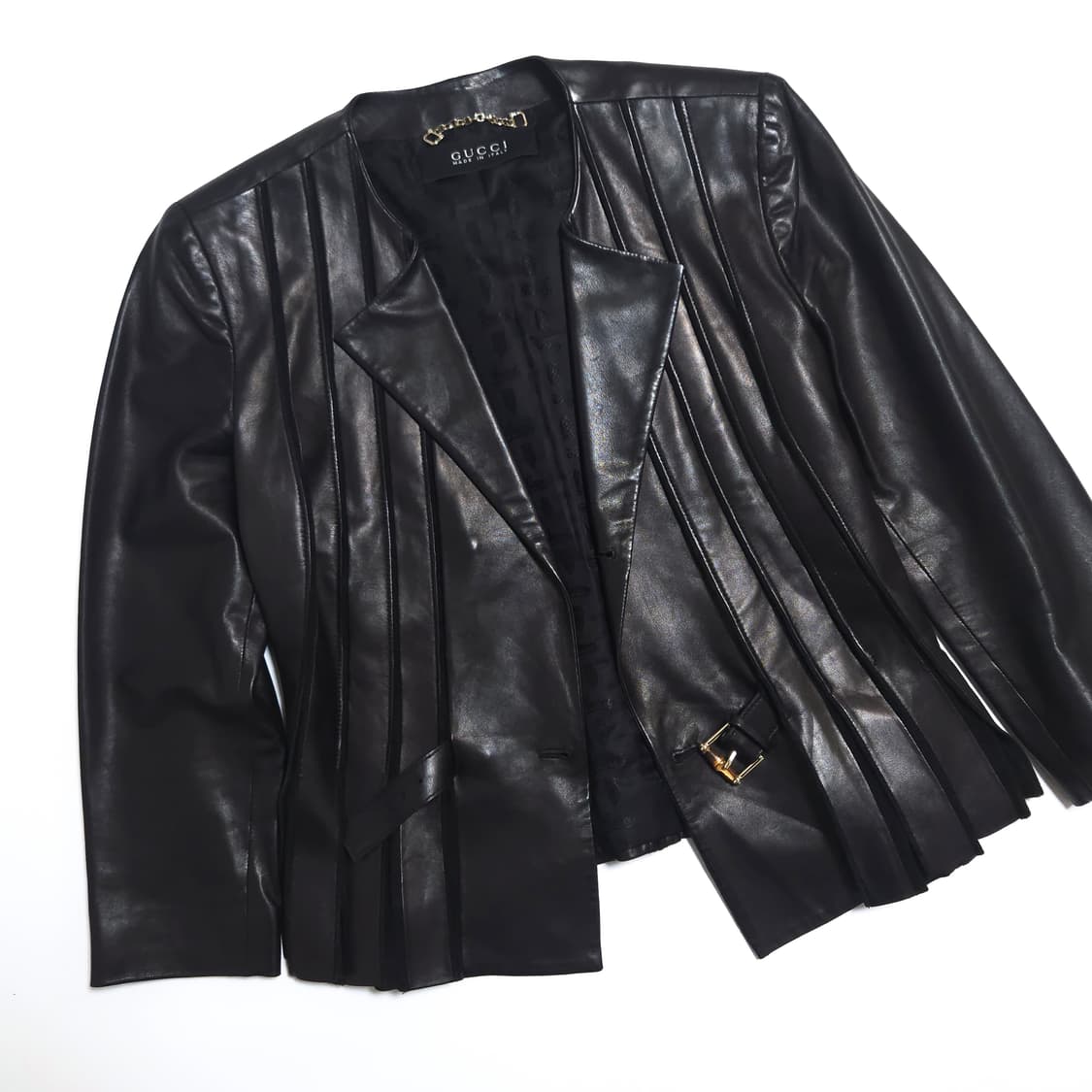 구찌 Gucci 05s 아카티브 램 레더 자켓 상품이미지2