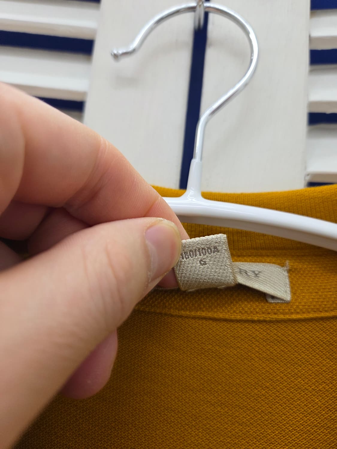 버버리 브릿 머스타드 카라 티셔츠 상품이미지4