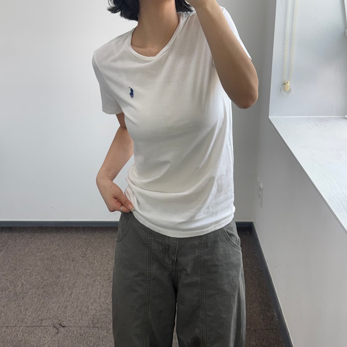 Polo 폴로 블루포니 화이트 반팔  상품이미지2
