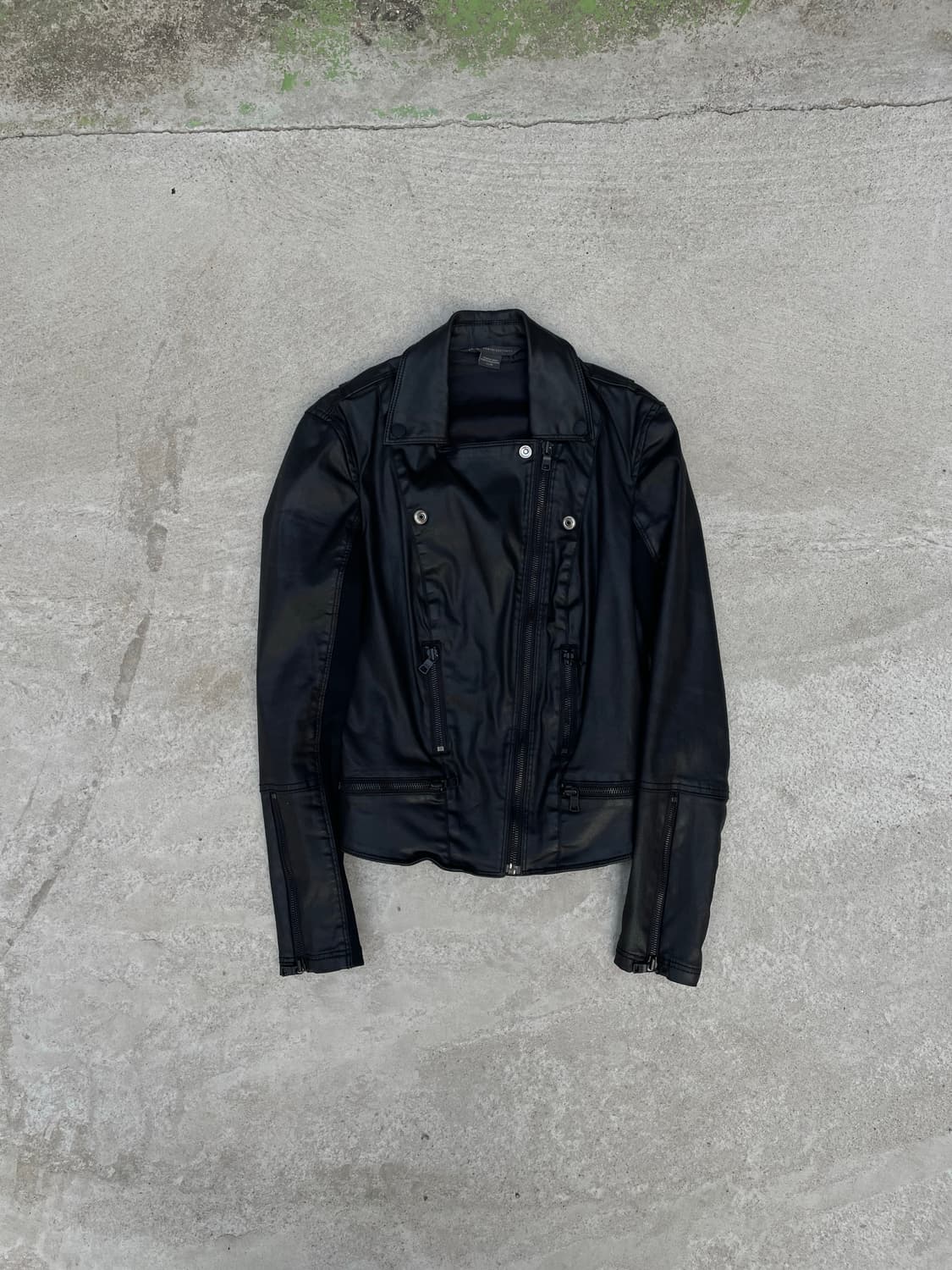 아르마니익스체인지 비건 레더 자켓 상품이미지1