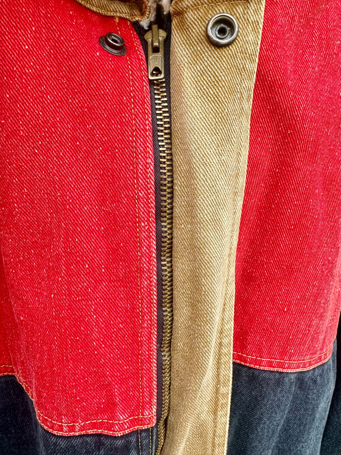 프랑스 빈티지 컬러블록자켓 상품이미지9