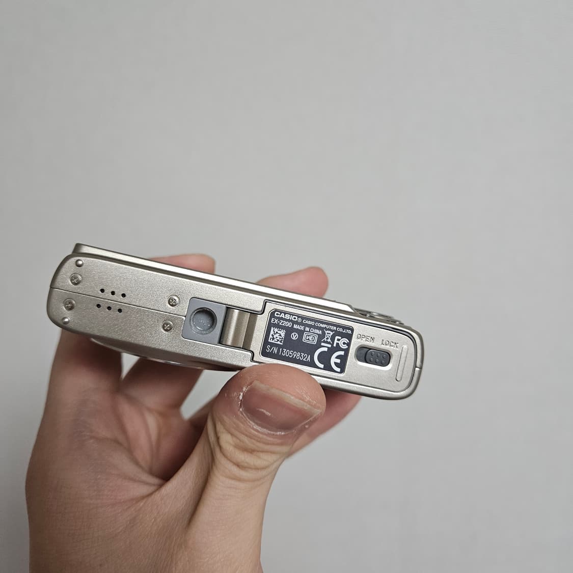 카시오 EXILIM EX-Z200 박스셋 골드 빈티지 디카 디지털카메라 상품이미지3