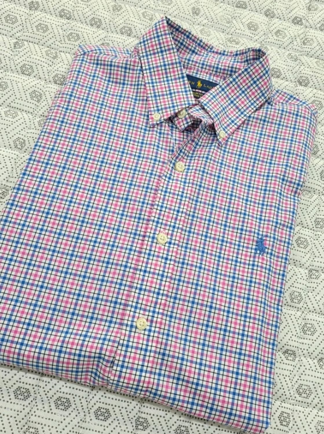 폴로 깅엄 셔츠 95 상품이미지1