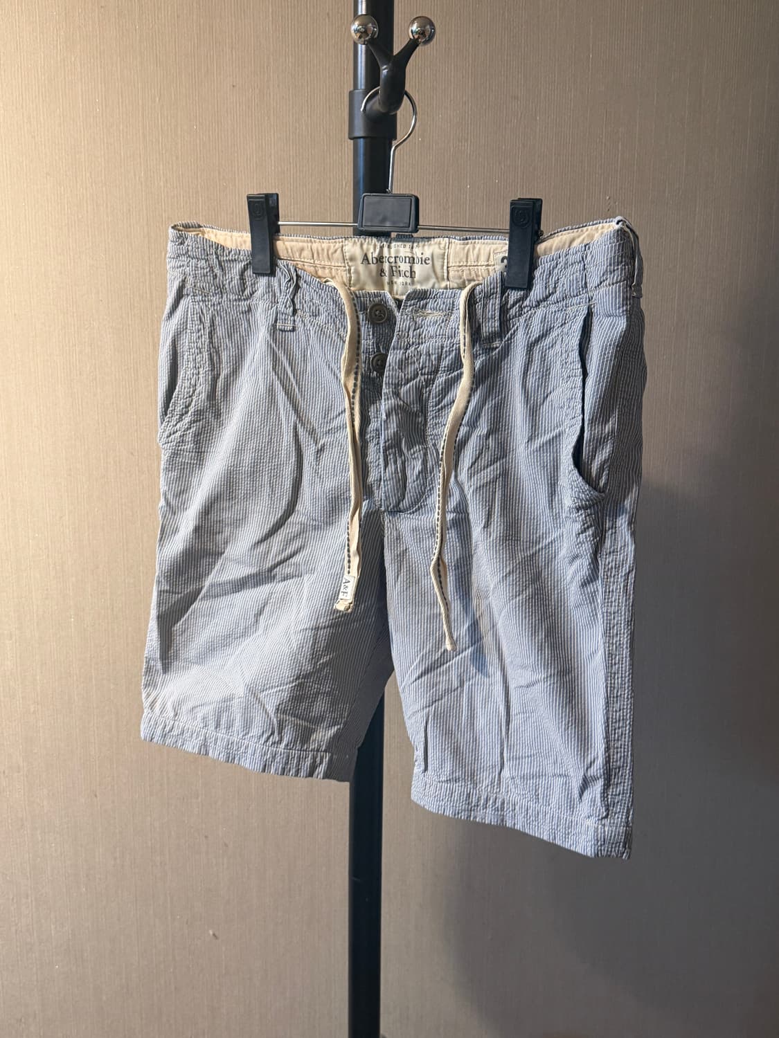 아베크롬비 스트라이프 y2k 숏팬츠 상품이미지1