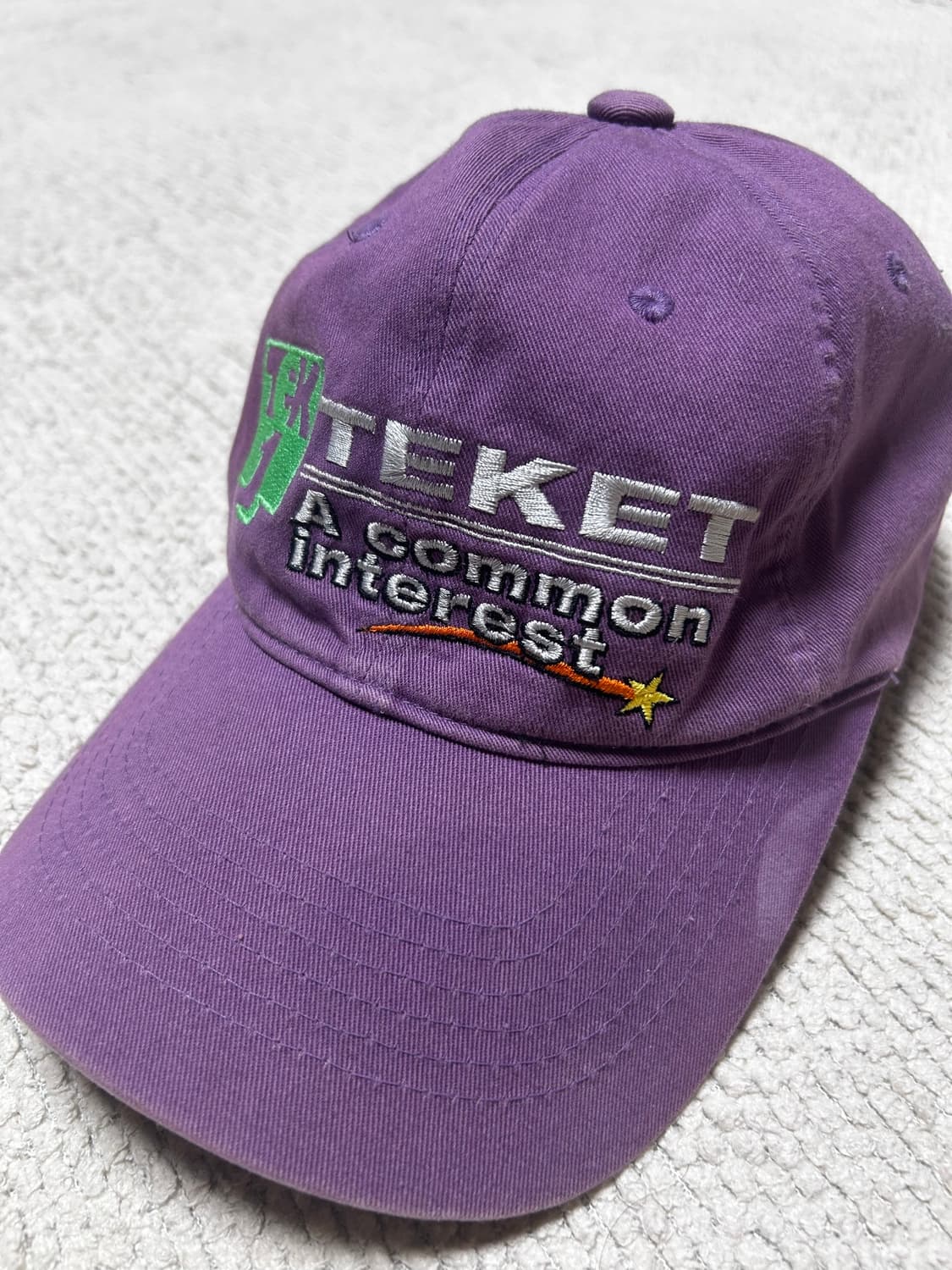 테켓 teket sharing cap purple 모자 상품이미지1