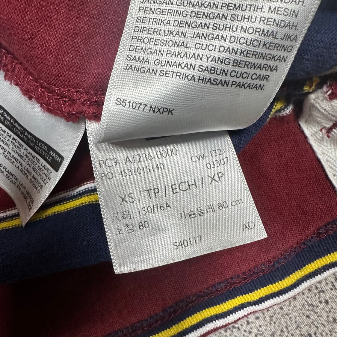 ✨ (바배) 리바이스 x 펠릭스 콜라보 폴로 크롭 카라 반팔티  상품이미지6