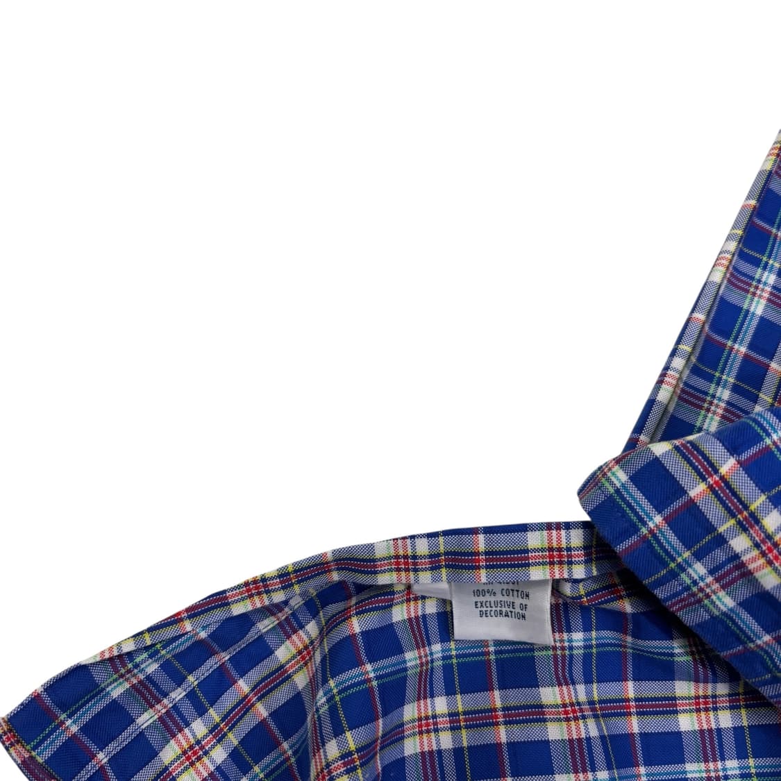 폴로 랄프로렌 블루 체크 셔츠 상품이미지3
