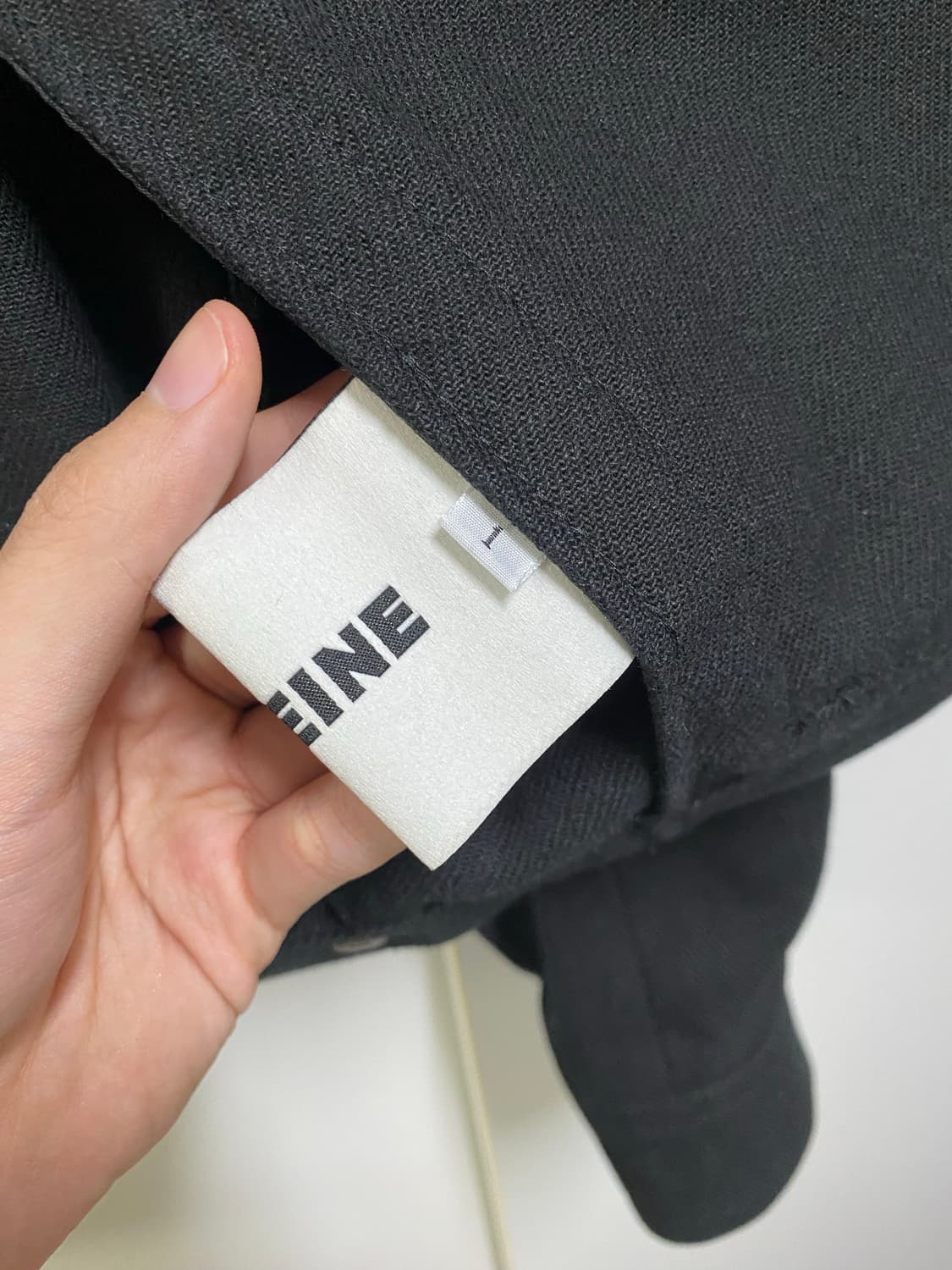 [1]알렌느 카펜터 트윌 데님 바이커 자켓 블랙 상품이미지4