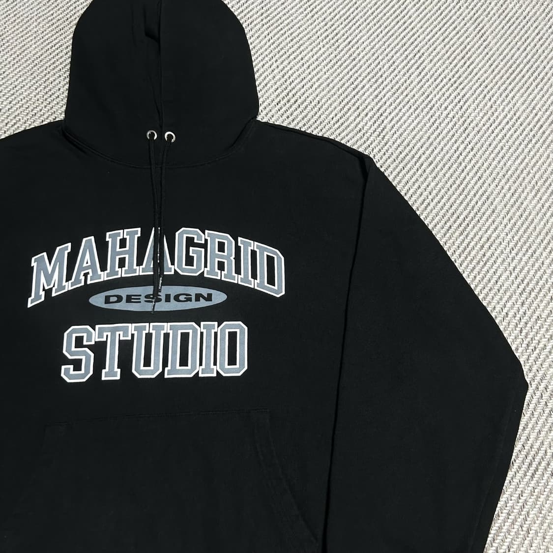 [XL] Mahagrid 마하그리드 그래픽 블랙 후드티 상품이미지2