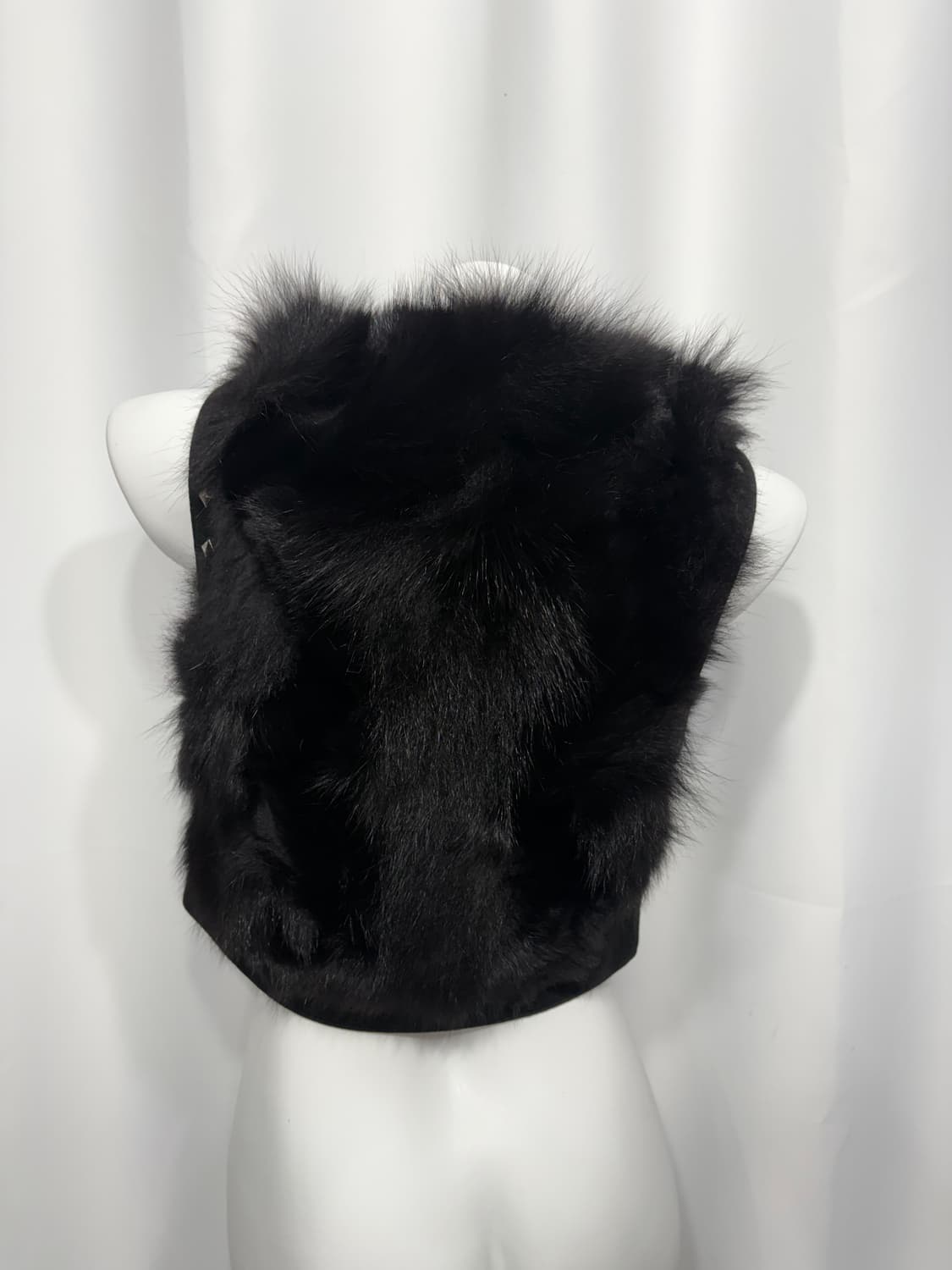 🎸블랙 스터드 퍼 베스트🎸 상품이미지6