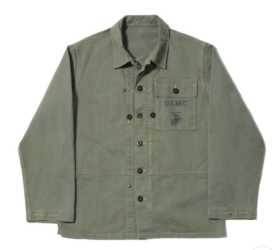 버즈릭슨 USMC M-1944 헤링본 유틸리티 자켓 (xl) 상품이미지4